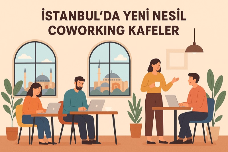 İstanbul’da Yeni Nesil Coworking Kafeler
