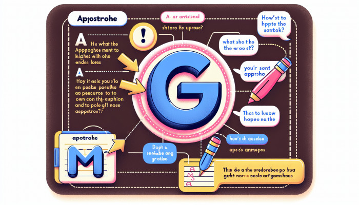 İngilizcede Apostrophe Nedir?