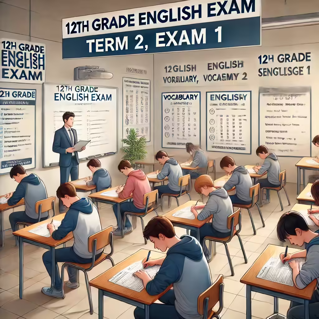12. Sınıf İngilizce – 2. Dönem 1. Yazılı Sınavı 