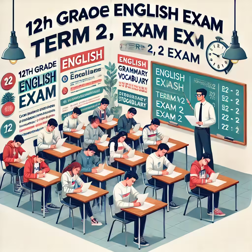 12. Sınıf İngilizce – 2. Dönem 2. Yazılı Sınavı 