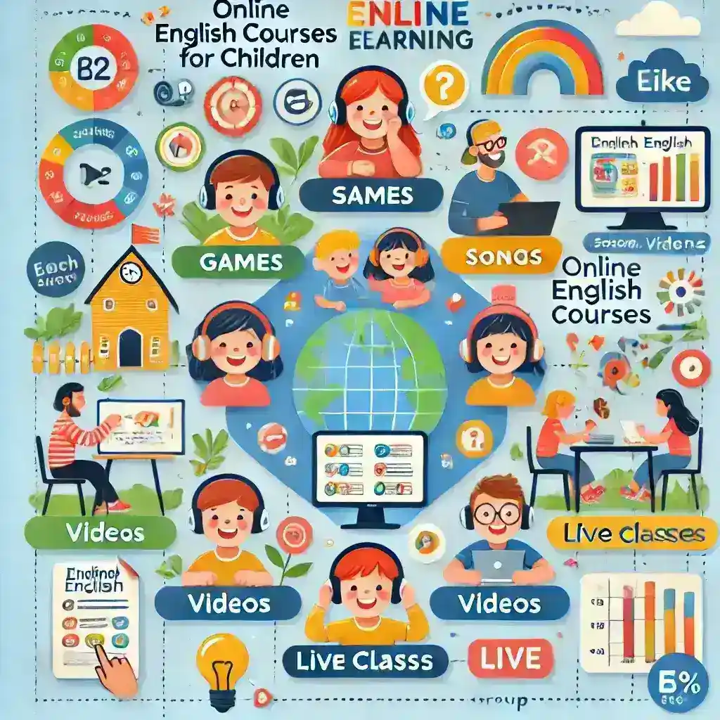 Çocuklar İçin Online İngilizce Kursu