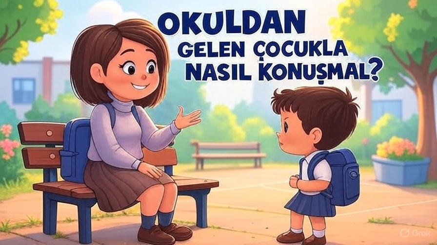 Okuldan Gelen Çocukla Nasıl Konuşmalı?