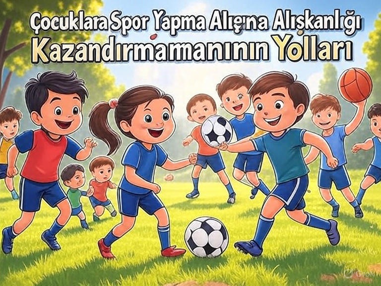 Çocuklara Spor Yapma Alışkanlığı Kazandırmanın Yolları