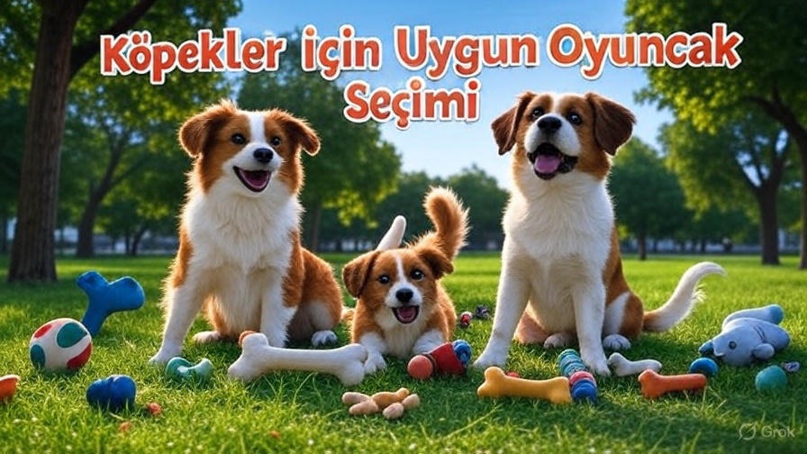 Köpekler İçin Uygun Oyuncak Seçimi