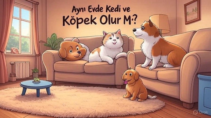 Kedi Ve Köpek Aynı Evde Uyumlu Yaşar Mı? İşte Başarının Sırları