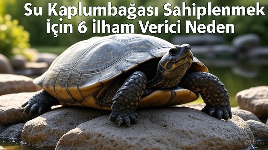 Su Kaplumbağası Sahiplenmek İçin 6 İlham Verici Neden