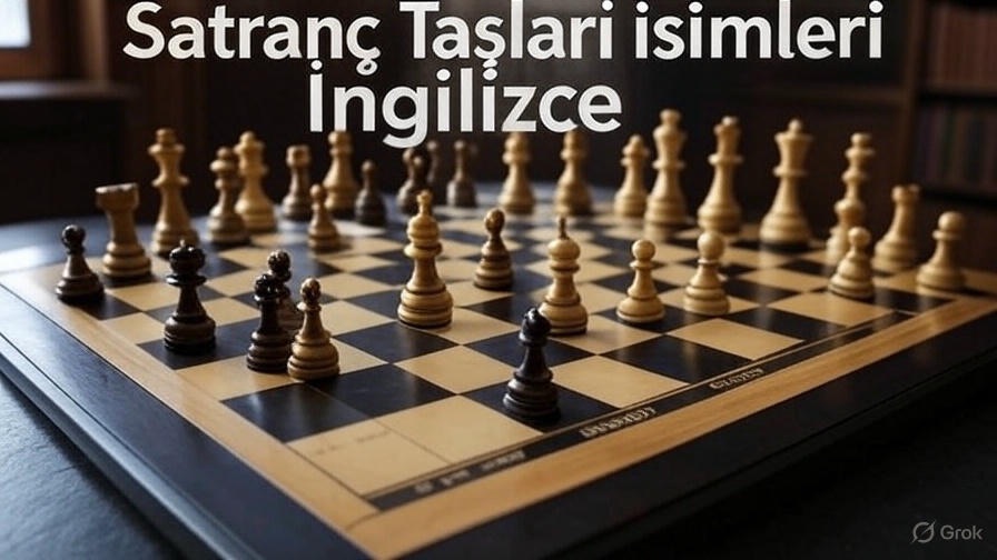 Satranç Taşları İsimleri İngilizce