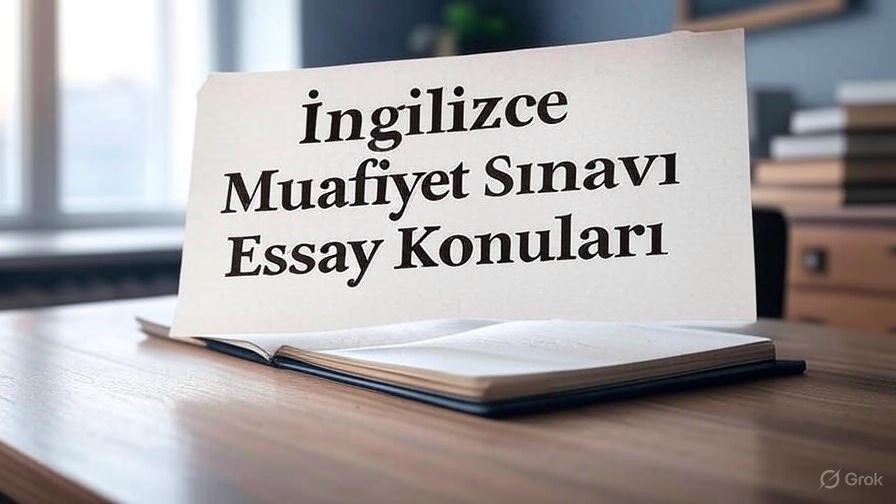 İngilizce Muafiyet Sınavı Essay Konuları