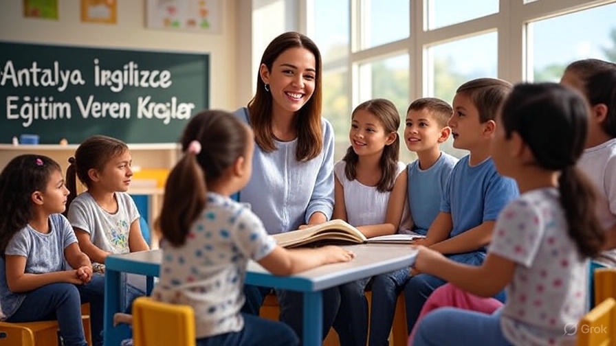 Antalya İngilizce Eğitim Veren Kreşler