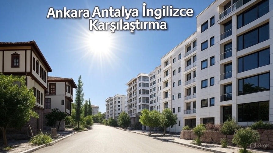 Ankara Antalya İngilizce Karşılaştırma