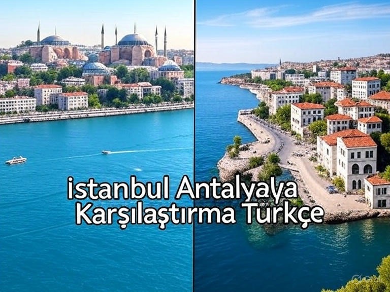 İstanbul Antalya Karşılaştırma İngilizce