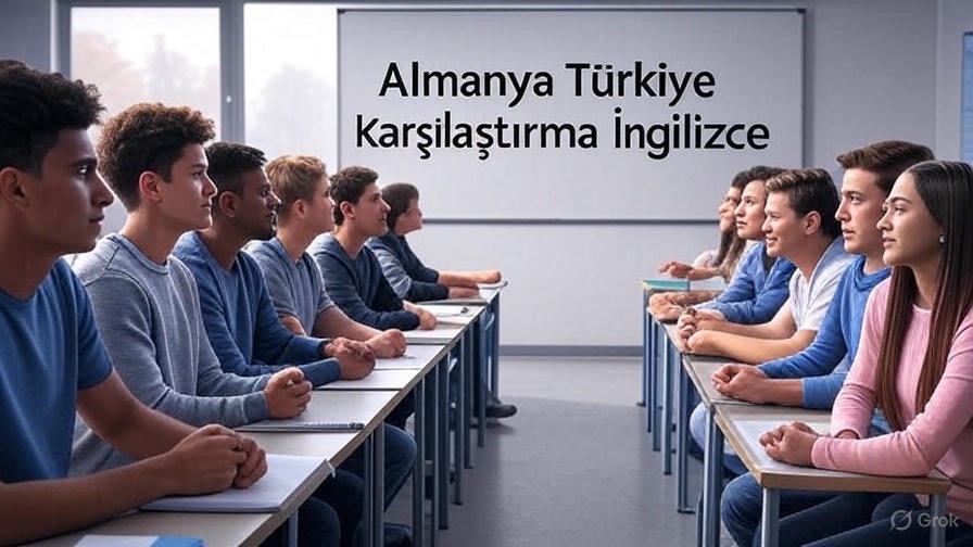 Almanya Türkiye Karşılaştırması İngilizce