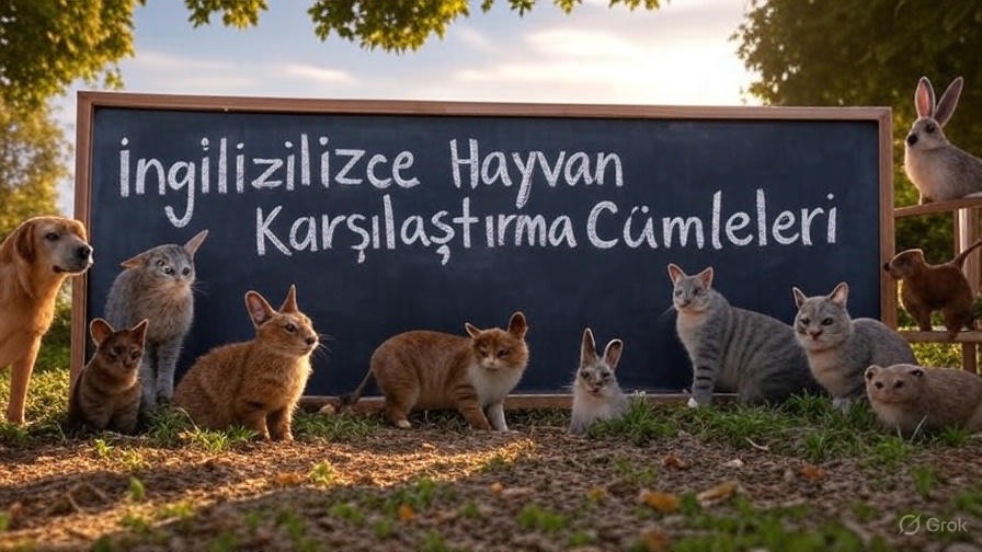 İngilizce Hayvan Karşılaştırma Cümleleri