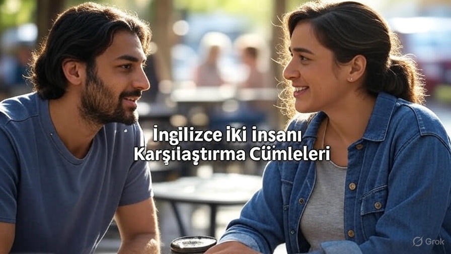 İngilizce İki İnsanı Karşılaştırma Cümleleri