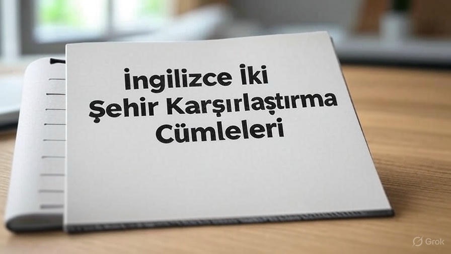 İngilizce İki Şehir Karşılaştırma Cümleleri