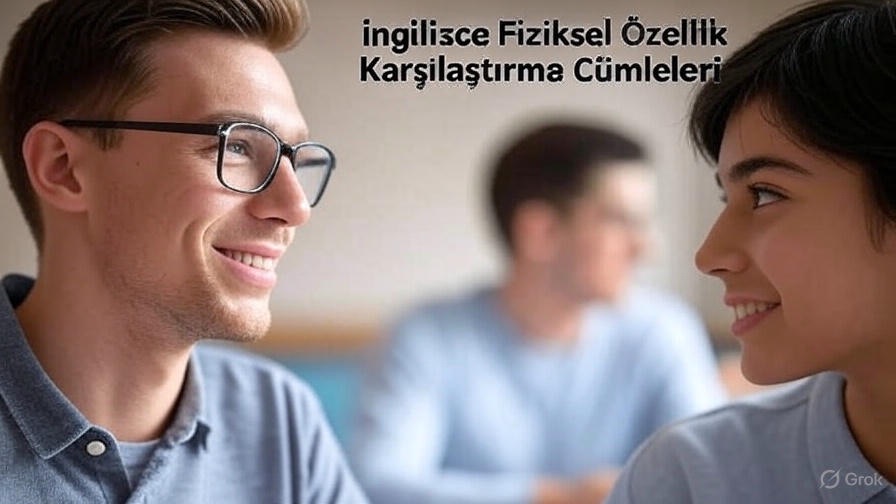 İngilizce Fiziksel Özellik Karşılaştırma Cümleleri