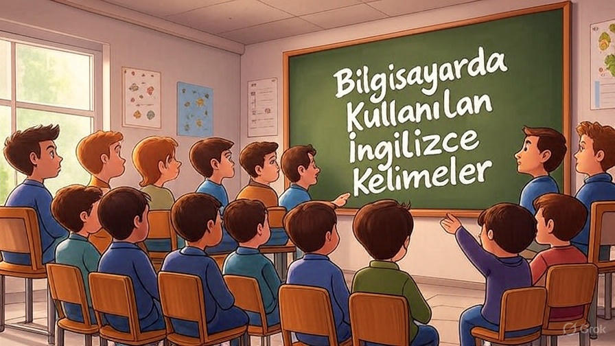 Bilgisayarda Kullanılan İngilizce Kelimeler