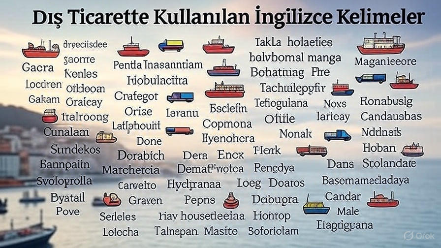 Dış Ticarette Kullanılan İngilizce Kelimeler