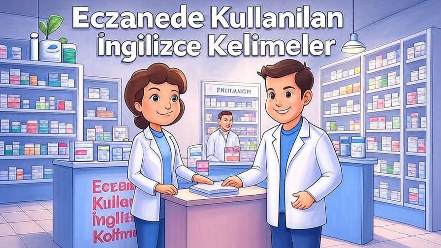 Eczanede Kullanılan İngilizce Kelimeler