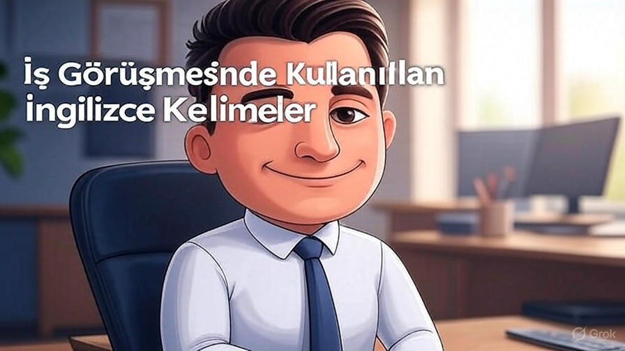 İş Görüşmesinde Kullanılan İngilizce Kelimeler