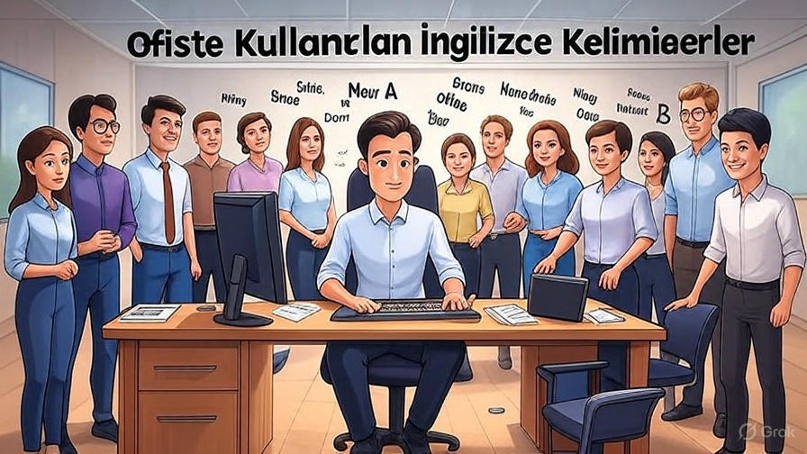 Ofiste Kullanılan İngilizce Kelimeler
