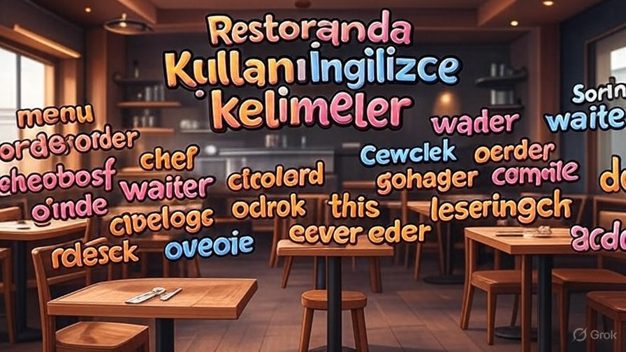 Restoranda Kullanılan İngilizce Kelimeler