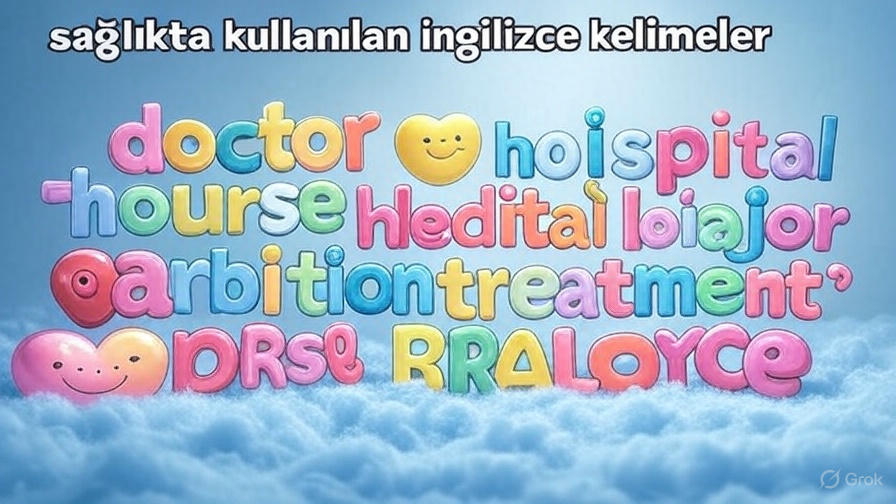 Sağlıkta Kullanılan İngilizce Kelimeler