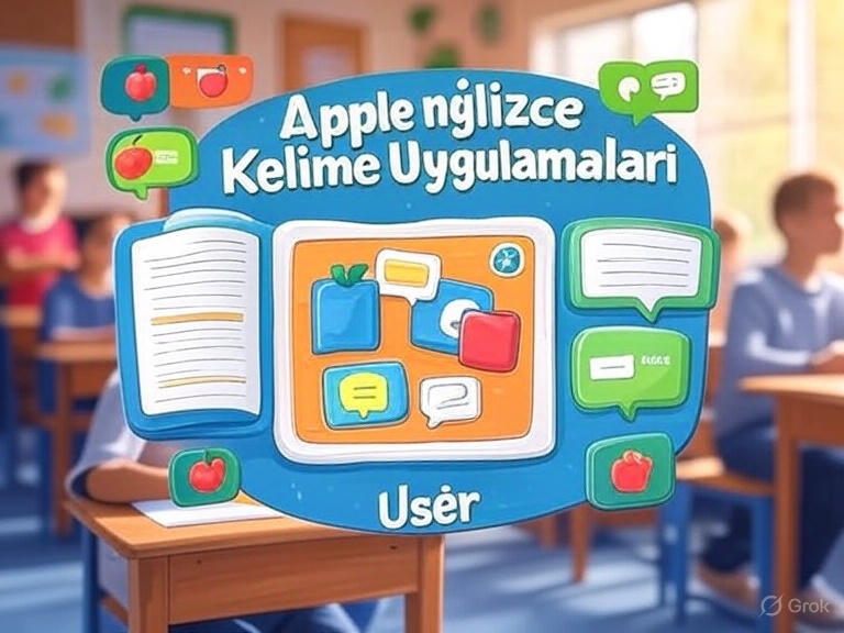 Apple İngilizce Kelime Uygulamaları
