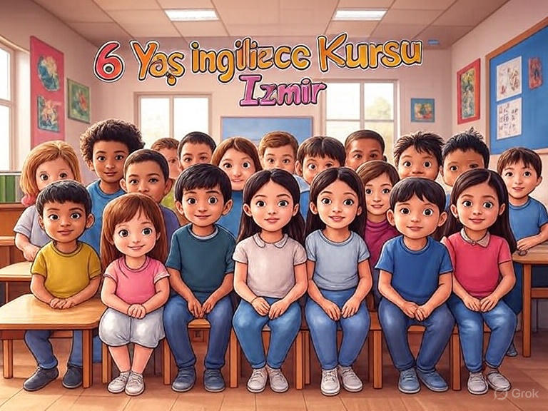 6 Yaş İngilizce Kursu İzmir