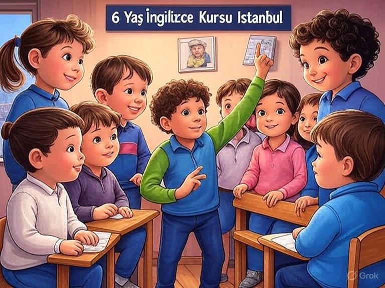 6 Yaş İngilizce Kursu İstanbul