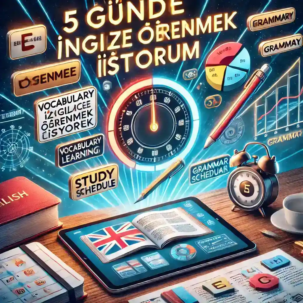 5 Günde İngilizce Öğrenmek İstiyorum