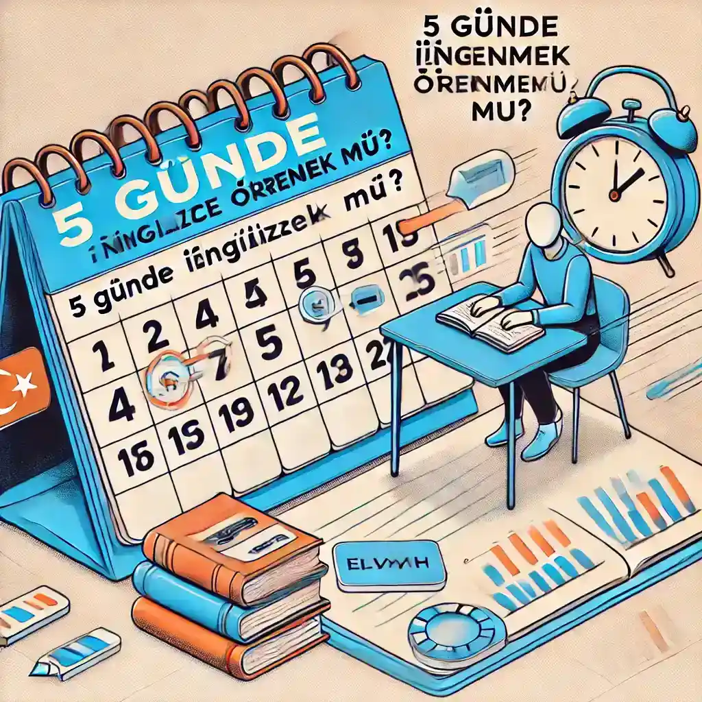 5 Günde İngilizce Öğrenmek Mümkün Mü