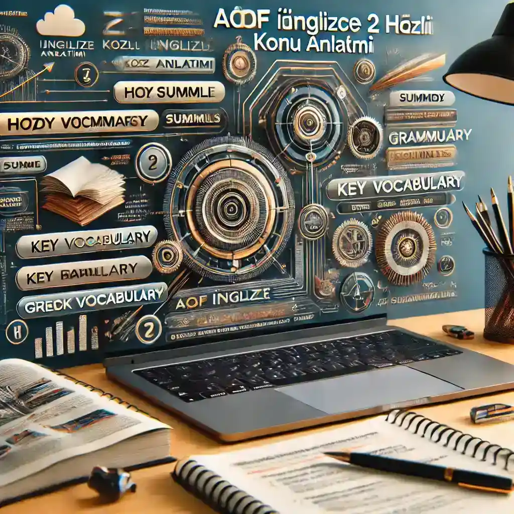 AÖF İngilizce 2 Hızlı Konu Anlatımı