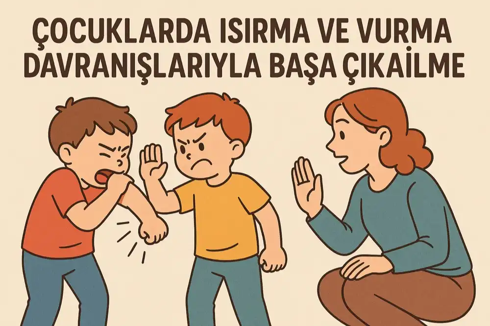 Çocuklarda Isırma Ve Vurma Davranışlarıyla Başa Çıkabilme