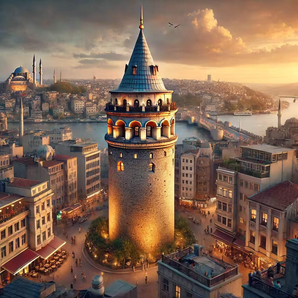 Galata Kulesi İngilizce Tanıtımı