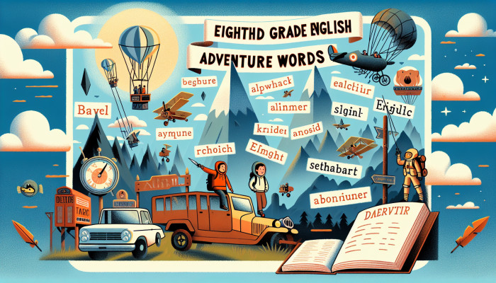 8. Sınıf İngilizce Adventures Kelimeleri