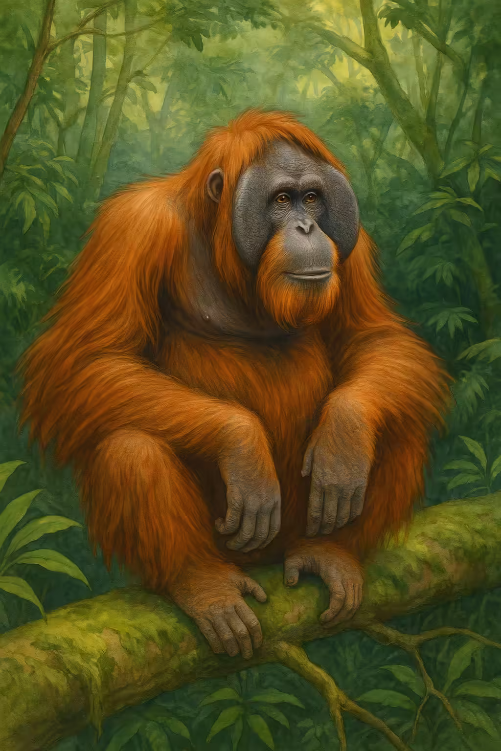 İngilizce Orangutan Özellikleri