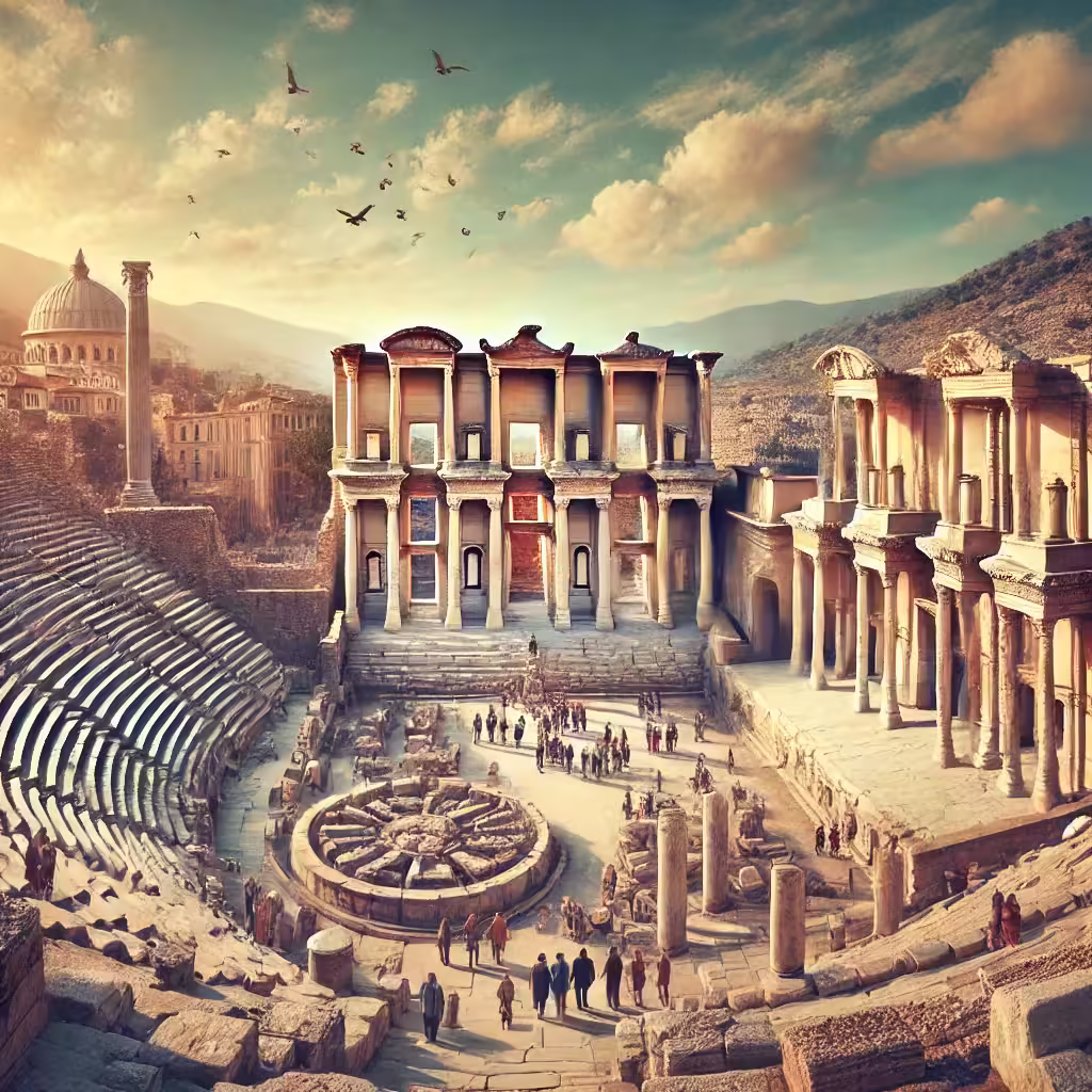 İzmir Efes Antik Kenti Hakkında İngilizce Bilgi