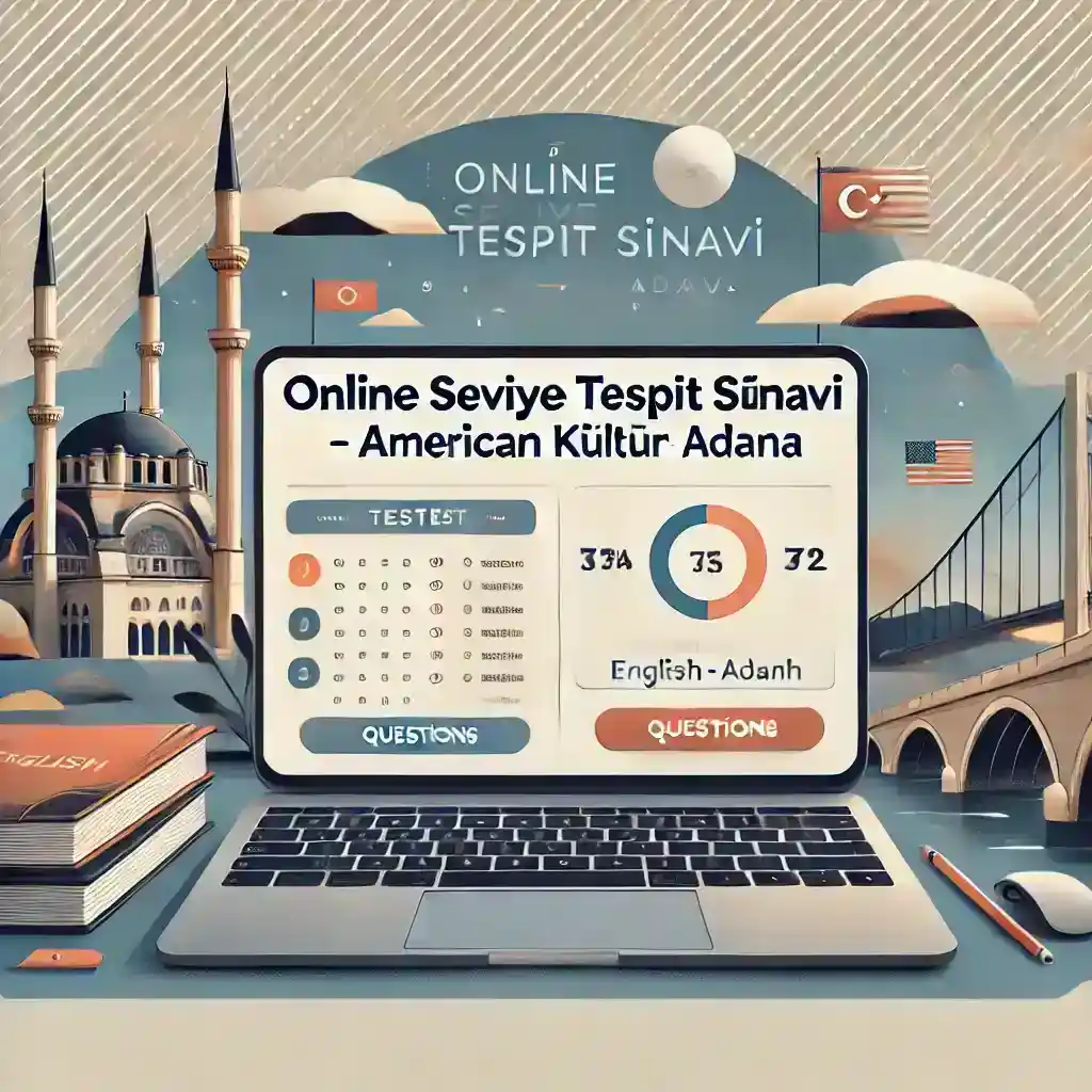 Online Seviye Tespit Sınavı İngilizce Amerikan Kültür Adana